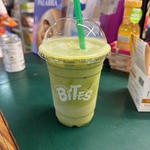 Ice matcha latte