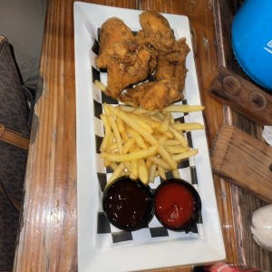 Alitas bbq