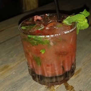 mojito de fresa