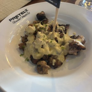 MOLLEJA EN SALSA DE MOSTAZA