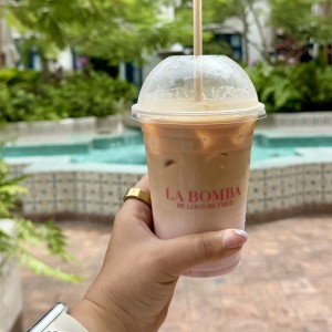 Iced latte La Bomba