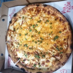 Pizza de Pollo Teriyaki
