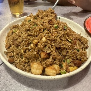 Arroz frito combinacion
