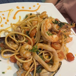 Spaghetti?s con Frutti de Mare