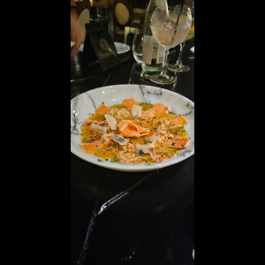 tiradito de salmon