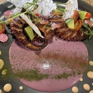 Pulpo al olivo