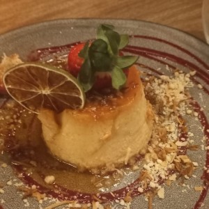 Flan de la casa