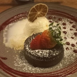 Fondant de chocolate