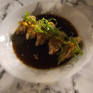 gyosas de cerdo