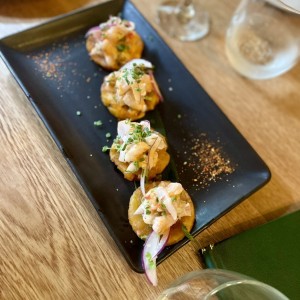 Entretiempos - Patacones Cevicheros