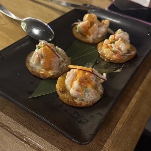 Entretiempos - Patacones Cevicheros