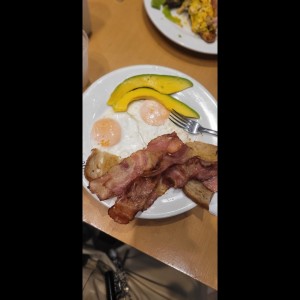 keto a la Mode huevos fritos
