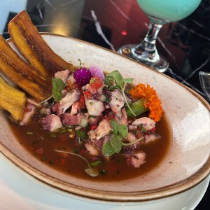 Ceviche de pulpo