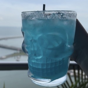 Sky blue margarita