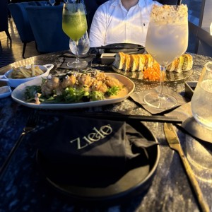Tempura de camarones 