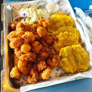 Camarones apanados