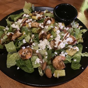 Ensalada con camarones