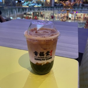 Boba Black Tea Latte