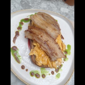BRUNCH - PORK BELLY TOAST