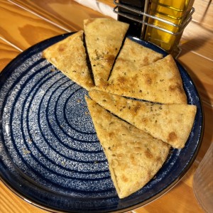 Entradas - Focaccia de Ajo