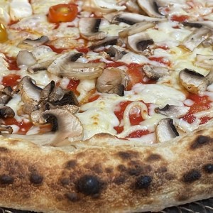 Margherita con hongos