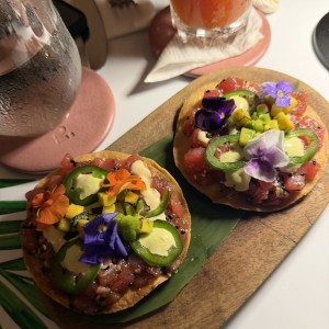 Tostadas de atun