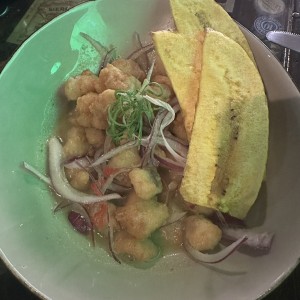 Ceviche frito