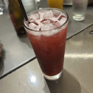 Jugo de fresa