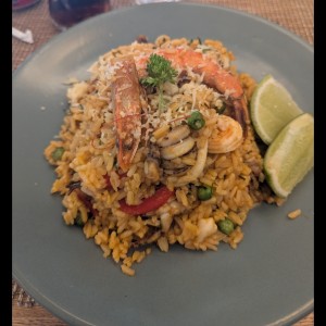 Platos Fuertes - Arroz Con Mariscos