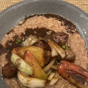 Rissoto de Quinoa con Lomo Saltado