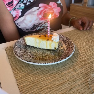 Ches cake de maracuya