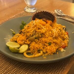 Platos Fuertes - Arroz Con Mariscos