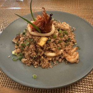 Arroz Chaufa con Mariscos