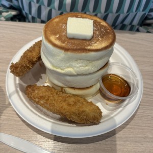 Fluffy Pancakes and Tenders