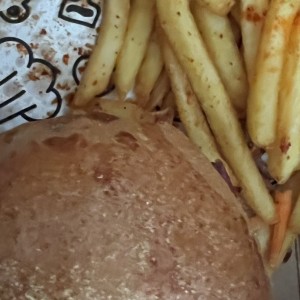 Pork burger