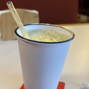 Liminada con hierbabuena