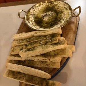 Queso Labneh con Za'atar