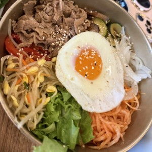 Arroz - BIBIMBAP VEGETARIANO