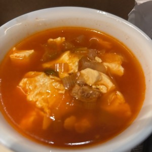 Kimchi soup