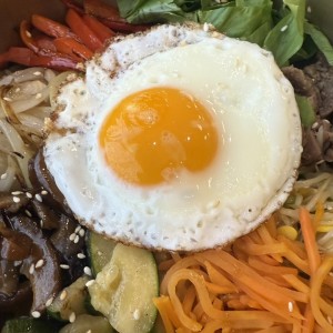 Arroz - BIBIMBAP VEGETARIANO