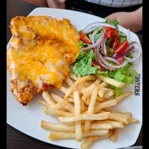 Milanesa de Pollo Napolitana