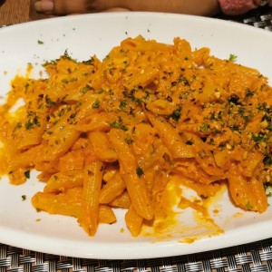 penne con salmon