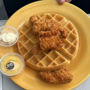 Chicken and Waffles
