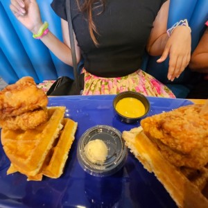 chicken and waffle