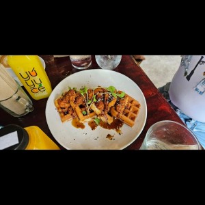 Chicken and waffles 