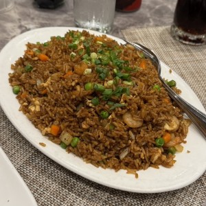 Arroz Frito con Camarones