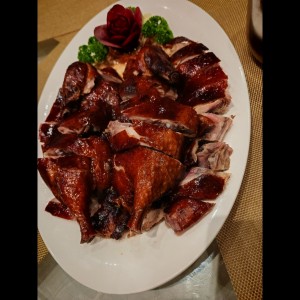 Pato asado