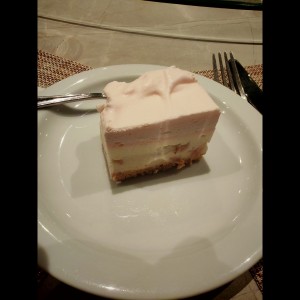 Cheesecake de lychees