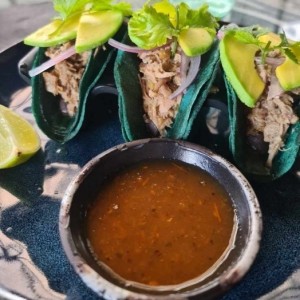Entradas Calientes - Tacos de Pato