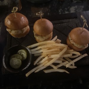 Mini Hambuerguesa de camaron y ?